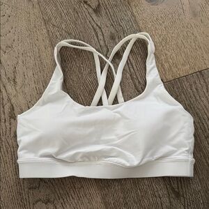 lululemon white sports bra